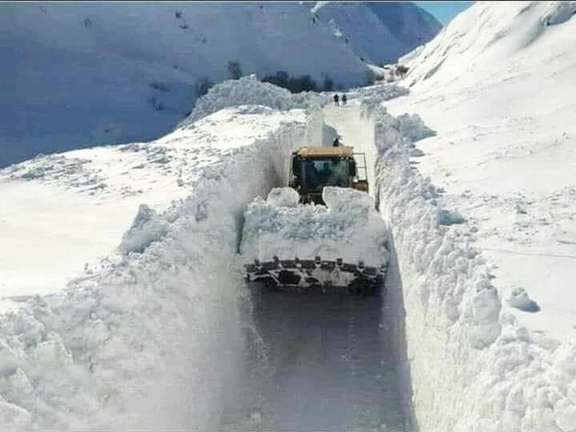 Heavy snow fall and unusually cold weather has gripped Iran since the middle of January.