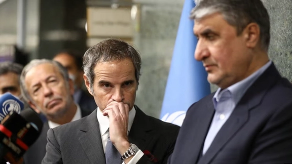 إيران تنتقد غروسي مجددا: تصرف "بشكل غير مهني"