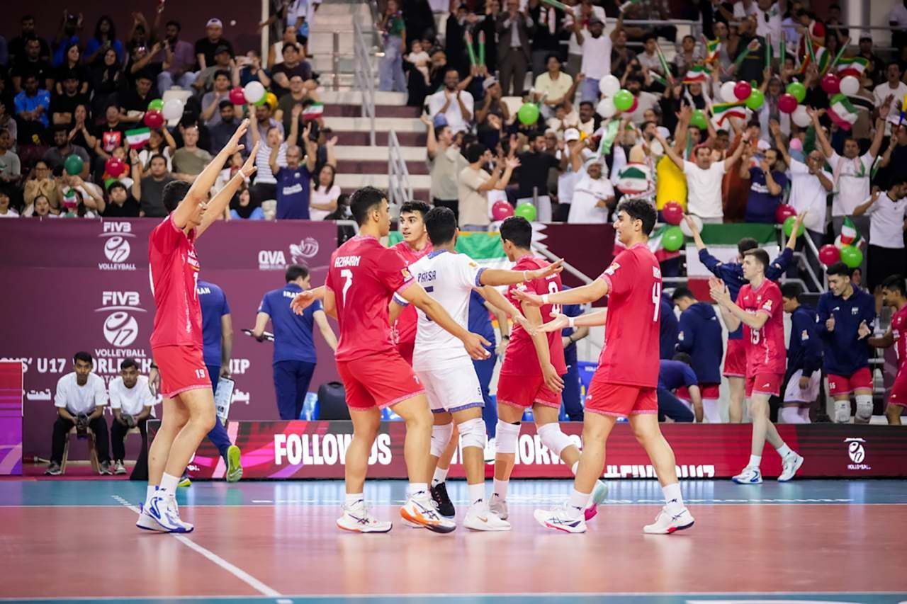 ایران ۳-۱ فرانسه؛ تیم ملی والیبال زیر ۱۷ سال ایران، برای نخستین بار قهرمان جهان شد