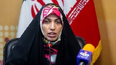 Interrogator and state TV "reporter" Ameneh Sadat Zabihpour