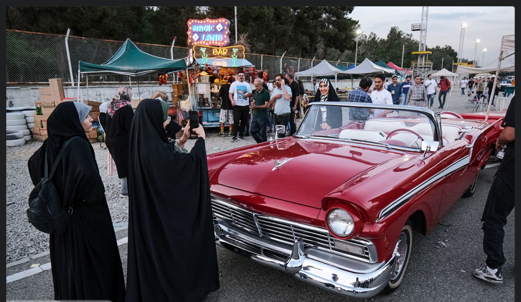 Iranians find classic cars reminiscent of ‘good old days’