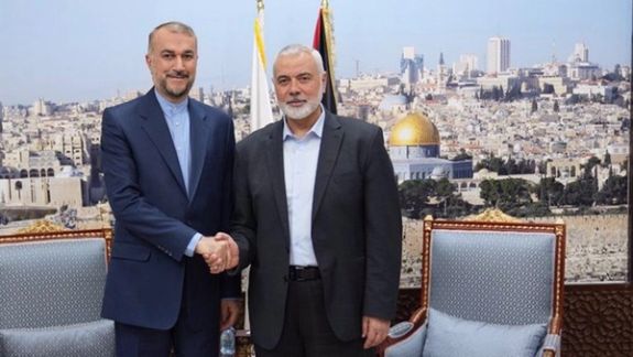 Iran’s FM Meets With Hamas Leader In Qatar