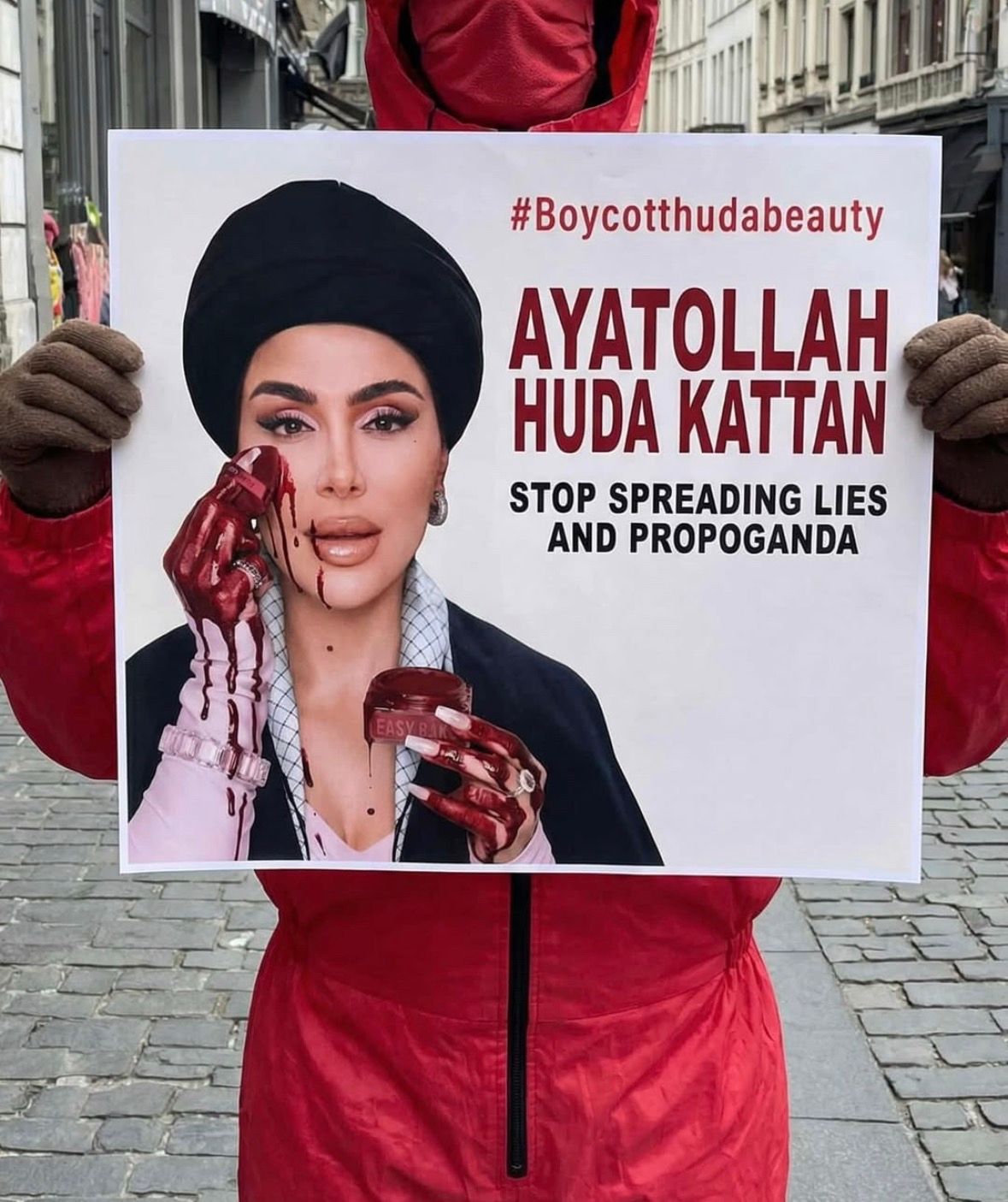 تحریم گسترده «هدی بیوتی» در واکنش به حمایت مالک این برند از جمهوری اسلامی