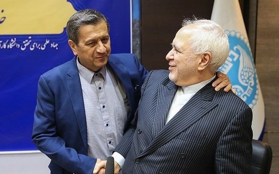 محمدجواد ظریف و ناصر همتی