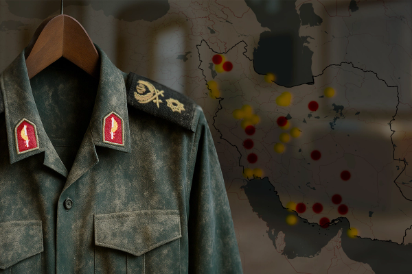 نقشه تعاملی اهداف اسرائیل در جنگ ۱۲ روزه