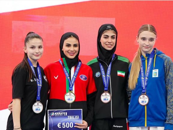 رکوردشکنی ایران در کسب مدال طلای مسابقات لیگ جهانی کاراته وان