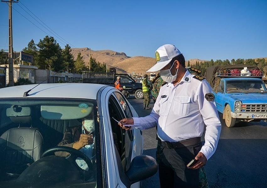 سفرهای نوروزی در بحران کرونا؛ درآمد میلیاردی حکومت از جریمه‌ خودروها