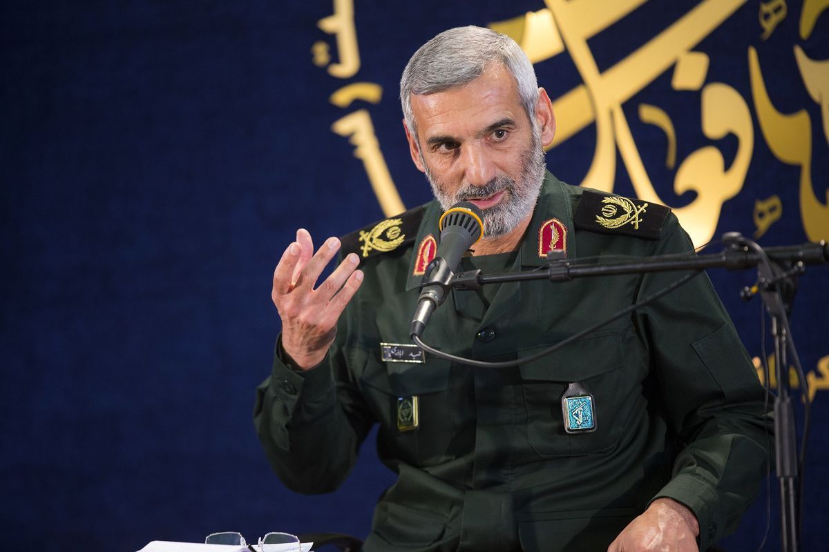 Revolutionary Guard's Brigadier General Hamid Abazari (file photo)