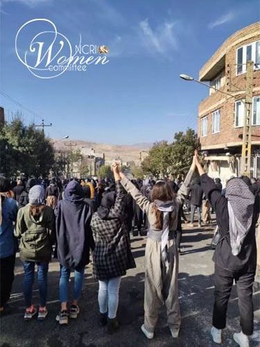 Anti-regime protests in the city of Javanroud (Javanrud)