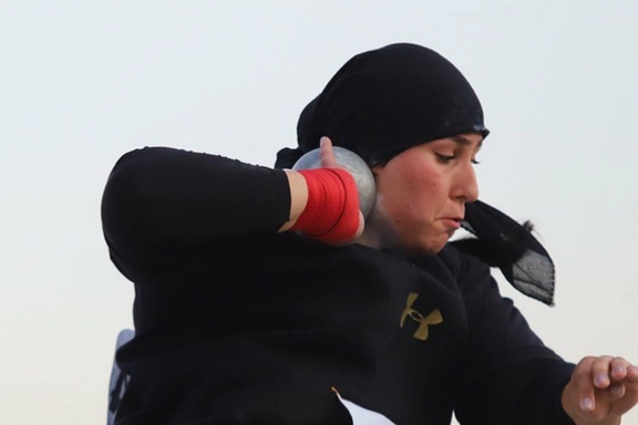 الهام هاشمی، اولین مدالآور ایران در مسابقات دوومیدانی داخل سالن قهرمانی آسیا