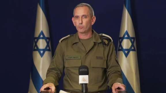 Israeli Chief Military Spokesperson Rear Admiral Daniel Hagari