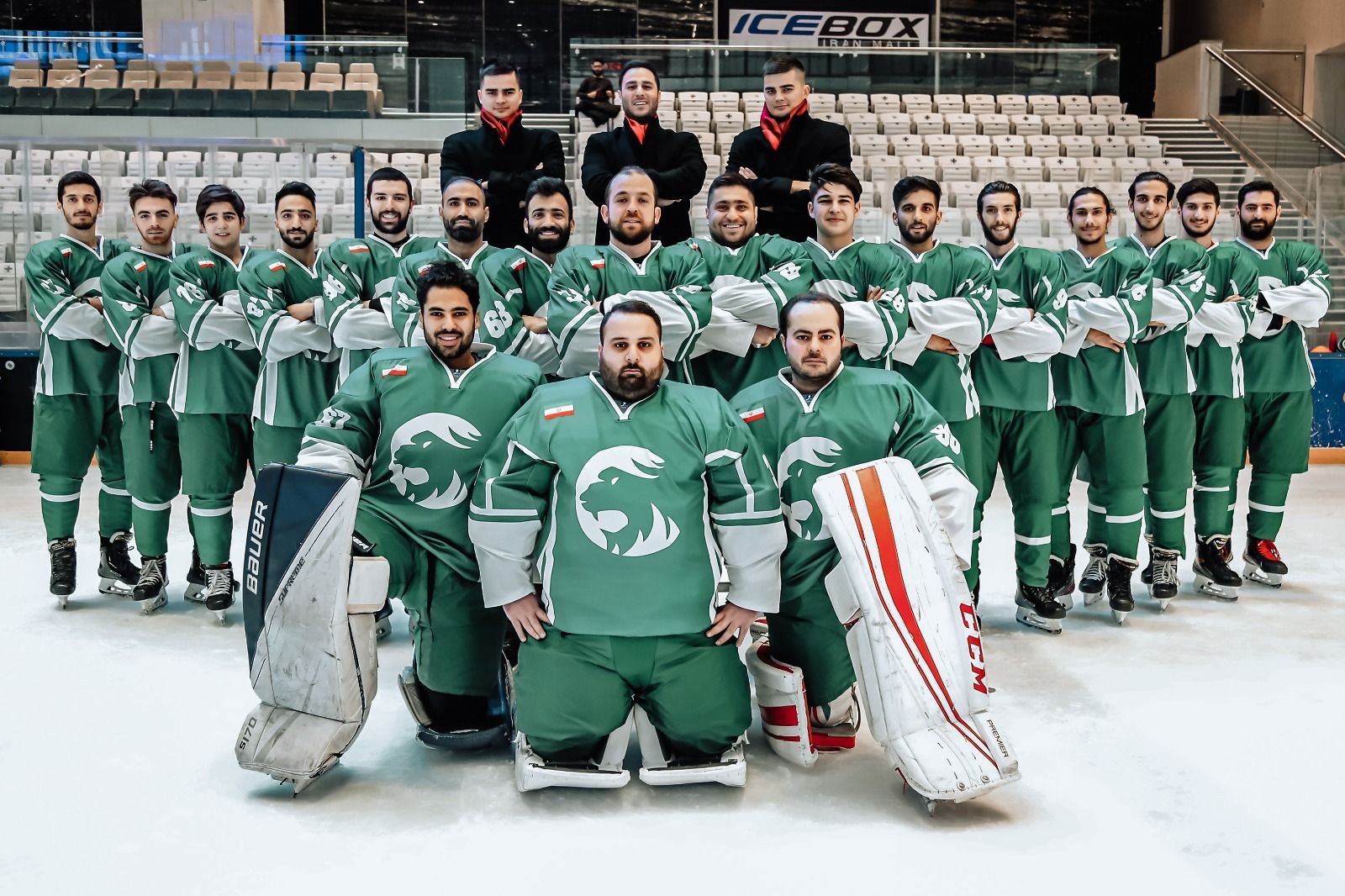 تیم ملی هاکی روی یخ ایران نایب قهرمان جهان شد