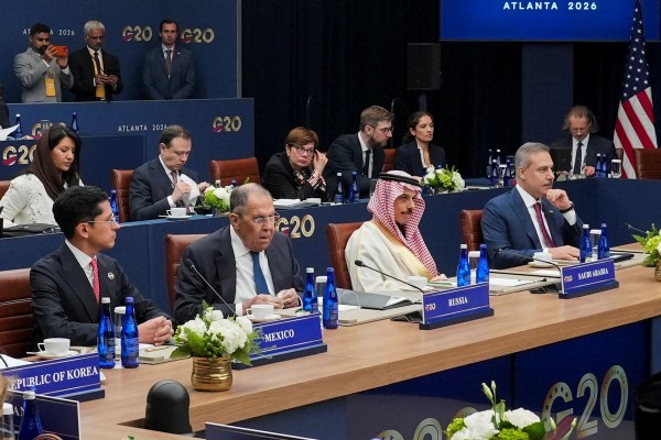 نشست وزیران امور خارجه گروه ۲۰ زیر سایه اختلافها بر سر حضور لاوروف در آتلانتا آغاز شد