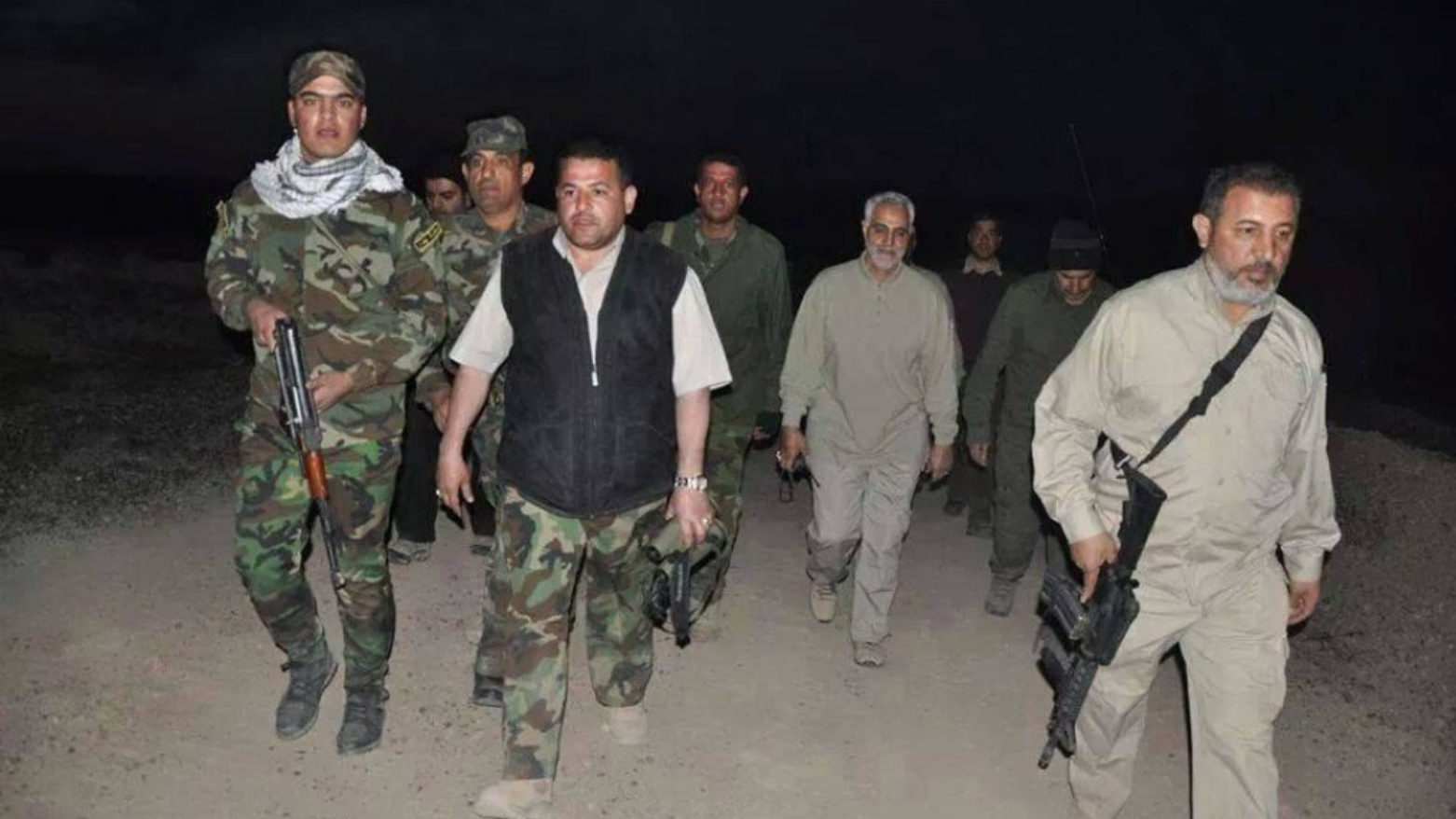 قاسم سلیمانی، فرمانده کشته‌شده نیروی قدس سپاه پاسداران انقلاب اسلامی