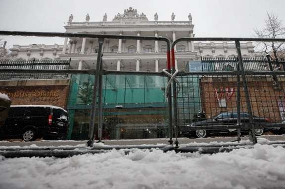 Coburg hotel in Vienna where the Iran nuclear talks take place.