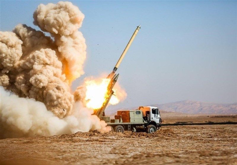 An IRGC missile launcher  
