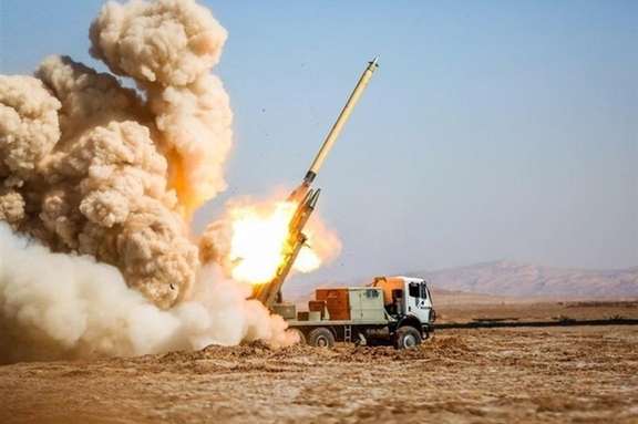 An IRGC missile launcher
