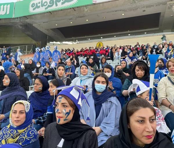 Iran Allows A Token Number Of Women Into Stadium Under FIFA Pressure