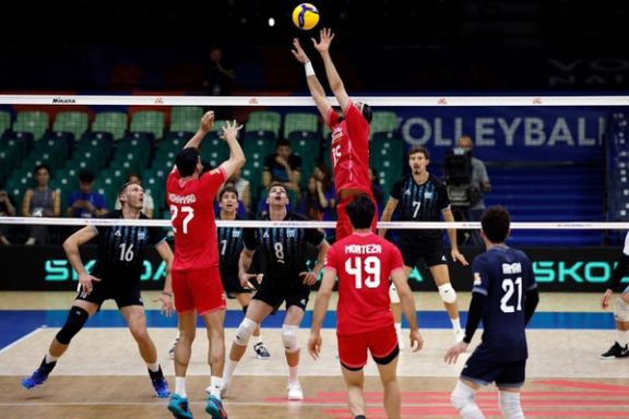 آرژانتین ۱-۳ ایران؛ سومین برد متوالی تیم ملی والیبال در لیگ ملتها