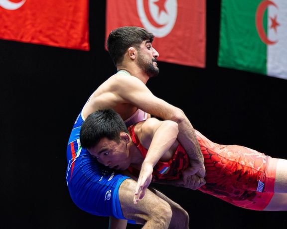 سعید اسماعیلی قهرمان کشتی بازیهای کشورهای اسلامی شد