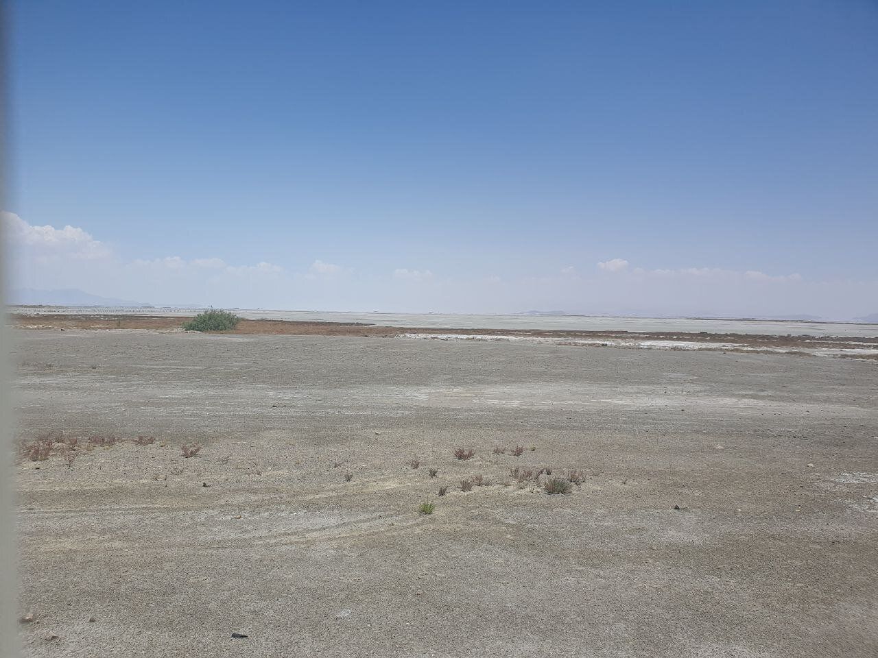 وضعیت دریاچه ارومیه در تاریخ ۹ تیر ۱۴۰۲