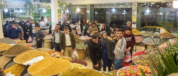 Noruz shopping in Tehran. March 16, 2022