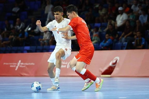 ایران ۱-۲ افغانستان؛تیم ملی فوتسال زیر ۱۷ سال ایران در فینال بازیهای آسیایی باخت و دوم شد