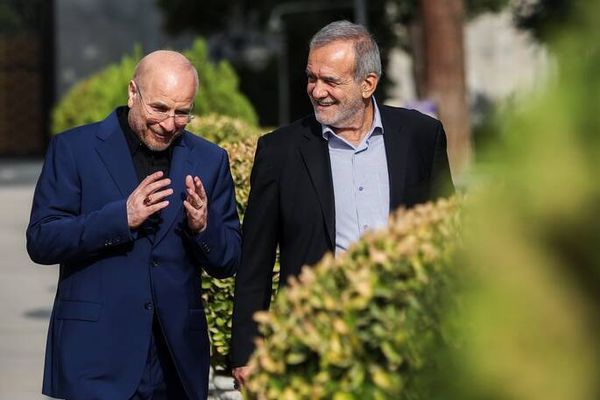 Iran parliament speaker eyes political gain from president's economic woes