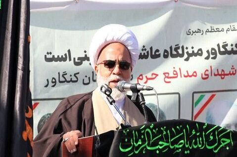 نماینده خامنهای در کرمانشاه: هر رای مانند موشکیست که به اردوگاه دشمن شلیک میشود