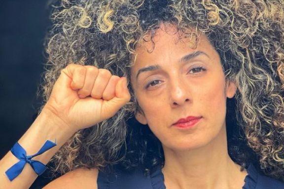 Iranian women's rights activist Masih Alinejad