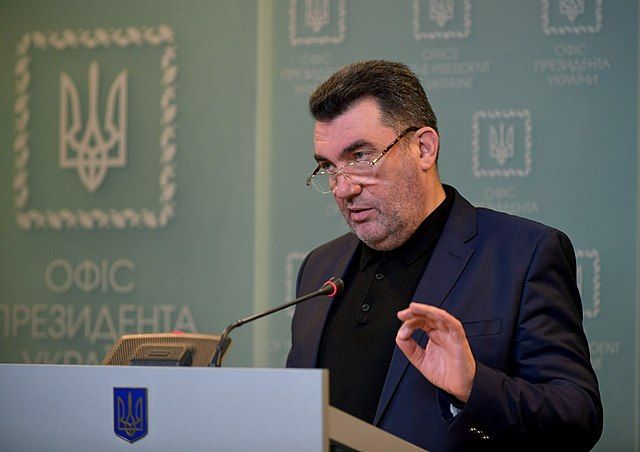 The secretary of Ukraine’s national security and defense council, Oleksiy Danilov