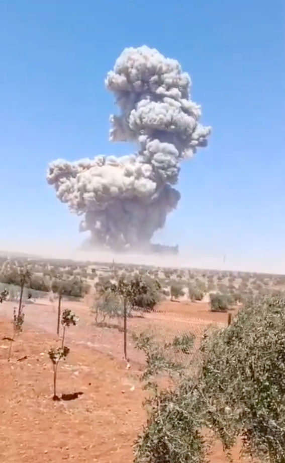 انفجاری مهیب شمال ادلب در سوریه را لرزاند