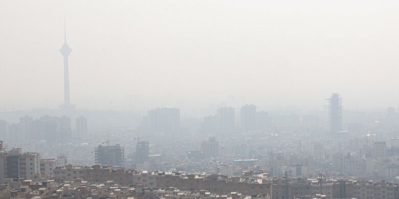سازمان هواشناسی برای هفت کلان‌شهر هشدار نارنجی آلودگی صادر کرد