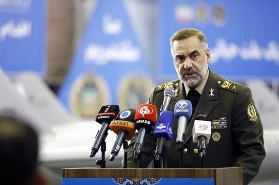 Iran's Defense Minister Brigadier General Mohammad Reza Ashtiani
