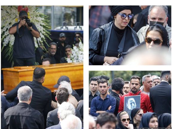 مراسم تشییع پیکر آتیلا پسیانی با حضور هنرمندان در تهران برگزار شد