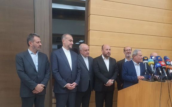 نمایندگان حماس از وزیر خارجه جمهوری اسلامی در فرودگاه بیروت استقبال کردند