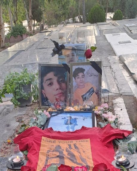 مادر ابوالفضل امیرعطایی: از مادر فلسطینی با من نگویید، چشمان پسرم پر از حرف بود