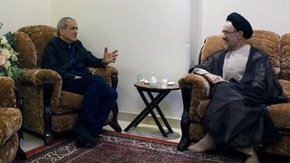 Iranian Reformists protest restrictions on ex-president