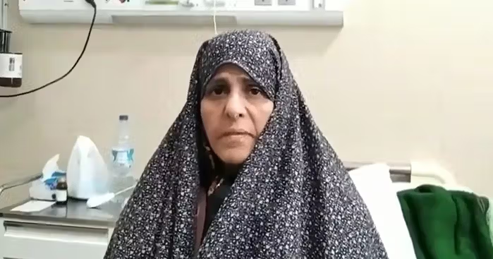 حال وخیم فاطمه سپهری، زندانی سیاسی؛ او می‌گوید بند ۵ زندان وکیل‌آباد را مثل قبر کرده‌اند