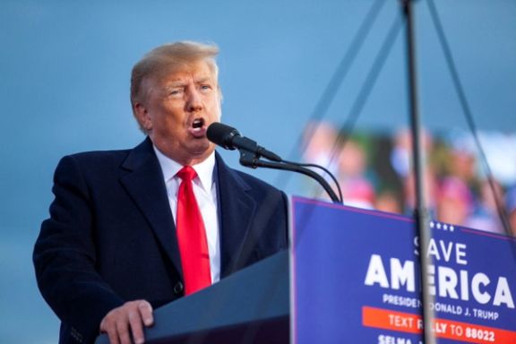 Former US president Donald Trump