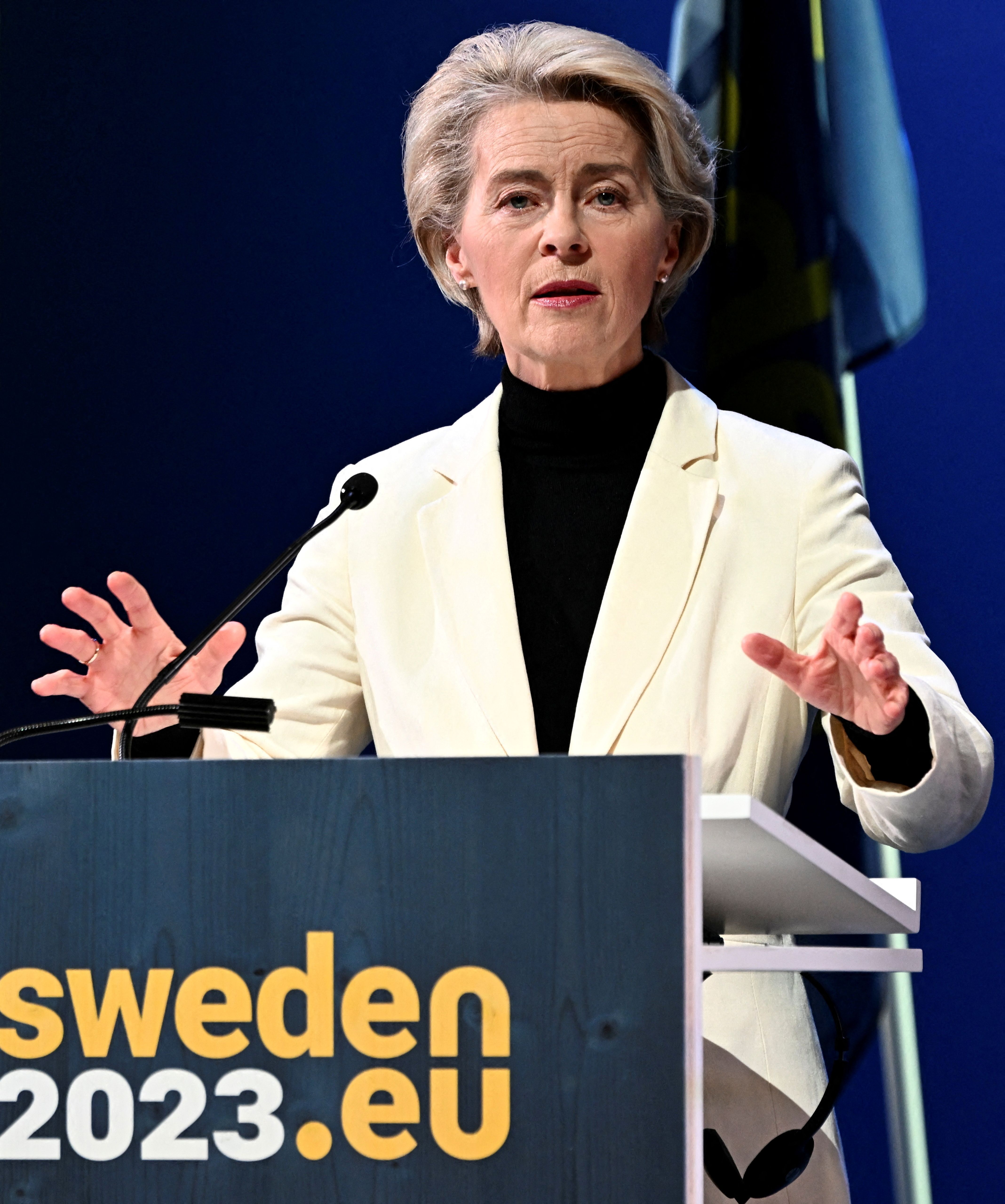 EU's Von der Leyen Backs Listing Iran's Guards As Terrorist Group