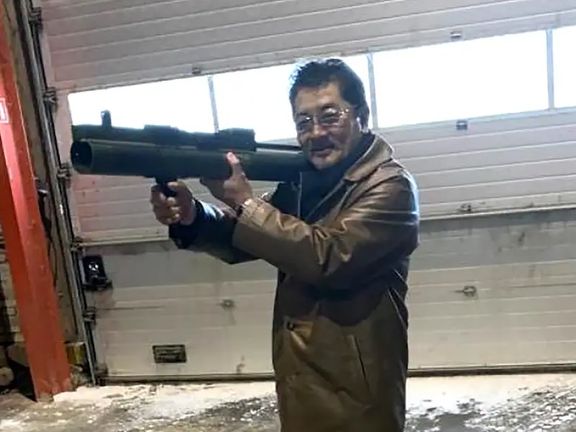 Takeshi Ebisawa, a Japanese leader of the Yakuza