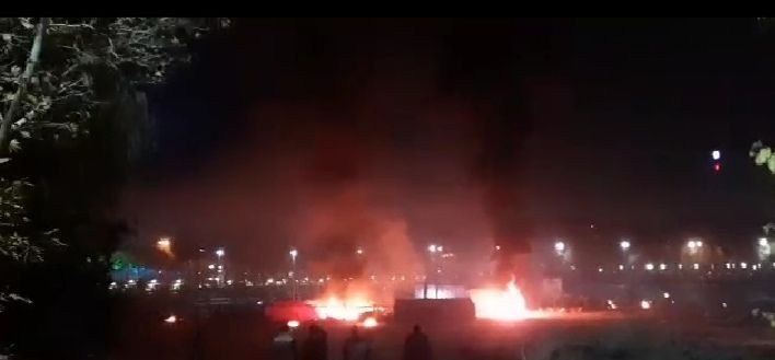 Riot Police Attack Esfahan Water Protesters, Burn Tents