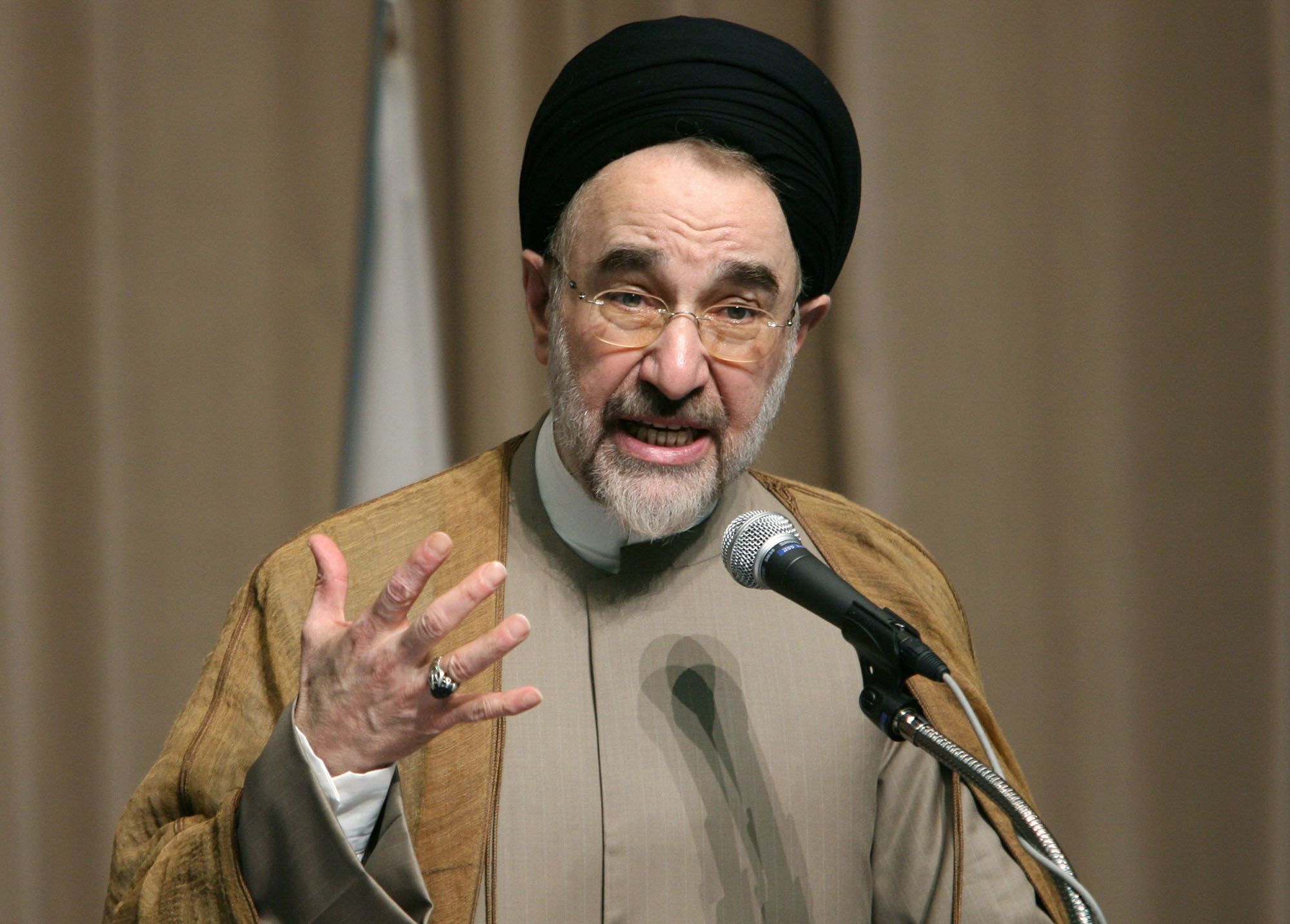 Khatami says discontent in Iran extends beyond the 60% who didn't vote