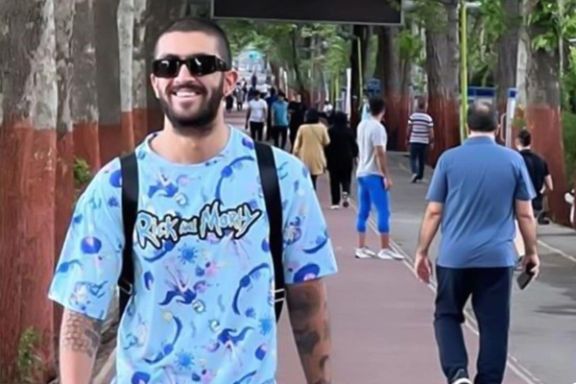 جان باختن بازیکن پدل ایران پس از حمله اسرائیل به تهران