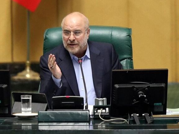 قالیباف يحذر المسؤولين الإيرانيين من تبني خطاب المعارضة