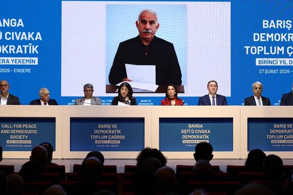 عبدالله اوجالان خواستار وضع قوانین برای روند صلح با دولت ترکیه شد