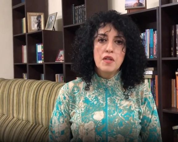 الناشطة الإيرانية نرجس محمدي في رسالة من السجن: الحكم الأخير ضدي بسبب ترشيحي لجائزة نوبل