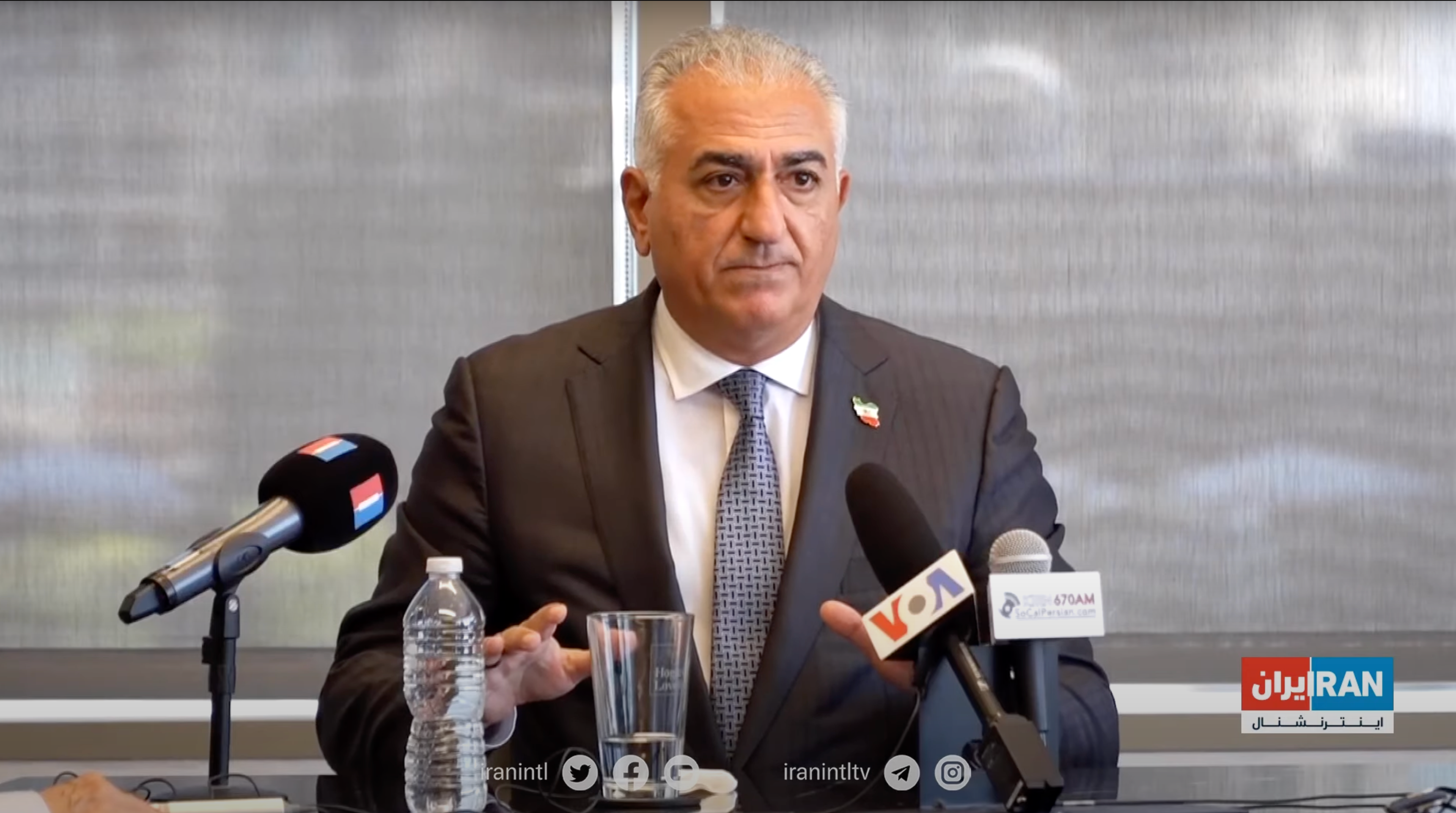 Iran’s Exiled Prince Calls For Protests In Memory Of Mahsa Amini 