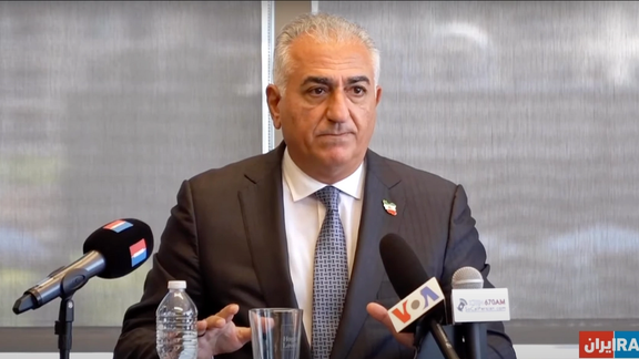 Iran's exiled prince Reza Pahlavi
